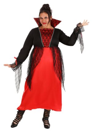 Women's Plus Size Regal Vampire Costume | Vampire Costumes