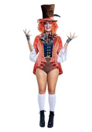 Plus Size Women's Adventurous Hatter Costume | Sexy Storybook Costumes