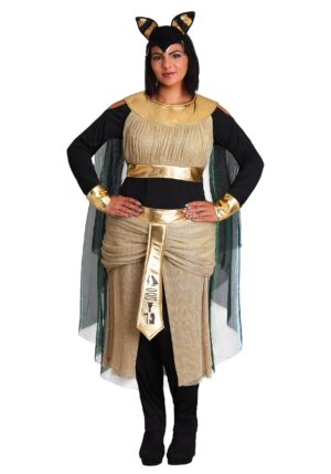 Plus Size Bastet Goddess Women's Costume | Egyptian Costumes