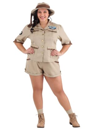 Plus Size Paleontologist Costume for Women | Plus Size Costumes
