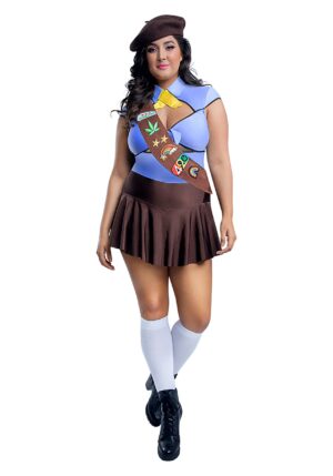 Plus Size Women's Special Brownie Scout Costume | Sexy Costumes