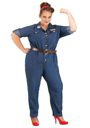 Plus Size Women's WWII Icon Costume | Patriotic Costumes