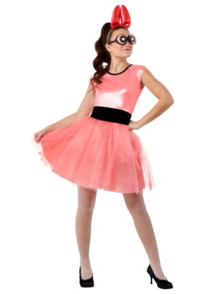 Powerpuff Girls Blossom Women's Costume | Cartoon Costumes