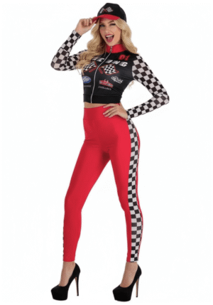 Race Car Driver Suit Women's Costume | Race Car Costumes