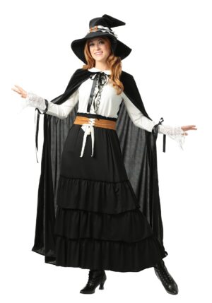 Women's Salem Witch Plus Size Costume