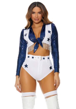 Seeing Stars Women's Cheerleader Costume | Cheerleader Costumes