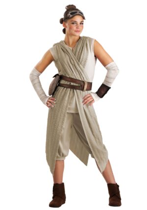 Star Wars The Force Awakens Women's Rey Costume | Star Wars Costumes
