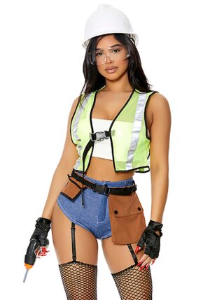 Sexy Under Construction Women's Costume | Sexy Costumes