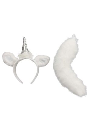 Unicorn Headband and Tail Costume Kit | Unicorn Accessories