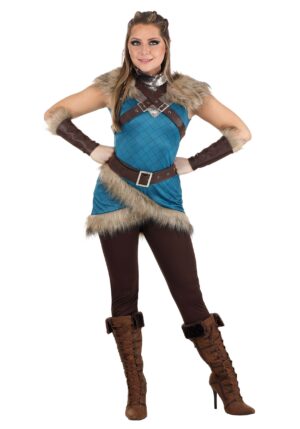 Deluxe Valhalla Viking Women's Costume | Historical Costumes