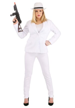 Women's Costume White Suit | Exclusive Costumes