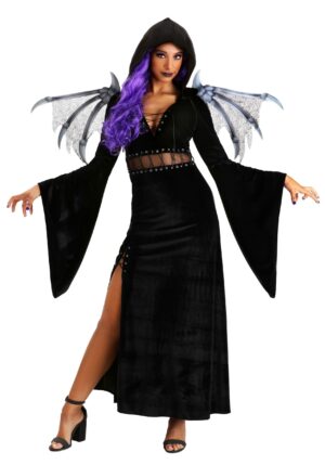 Winged Reaper Women's Costume | Scary Women's Costumes