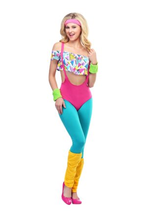 Work It Out 80's Costume for Women