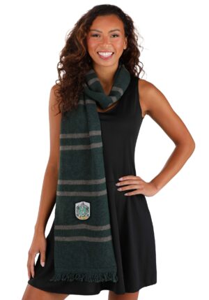 Slytherin House Harry Potter Scarf | Harry Potter Accessories