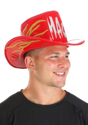 Randy Savage Red Deluxe Cowboy Hat