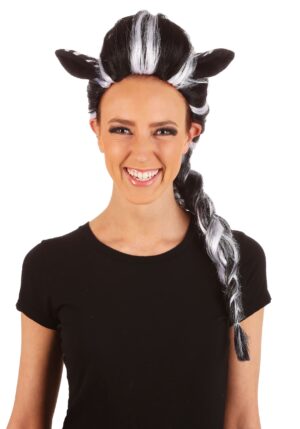 Zebra Women's Costume Wig | Zebra Accessories